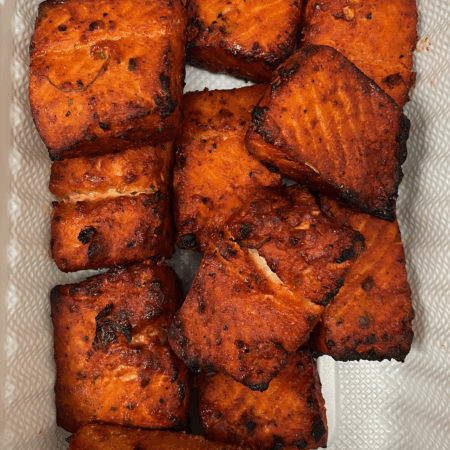 Grilled COD fish