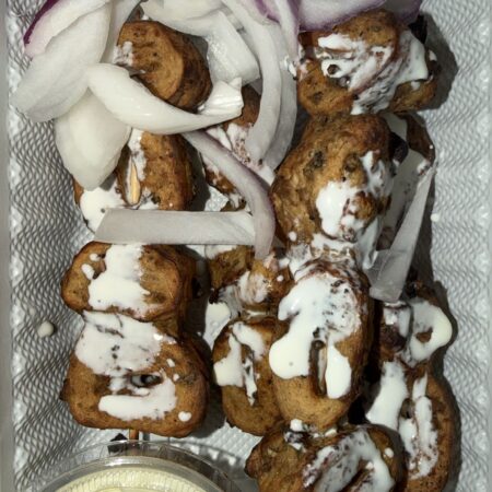 COOKED SOYA CHAP SKEWERS 4PCS