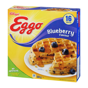 KELLOGGS EGGO BLUEBERRY 560g