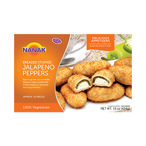 NANAK JALAPENO POPPERS 454g