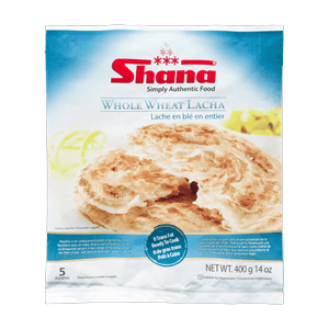 SHANA WHOLE WHEAT LACHA PARATHA 400g