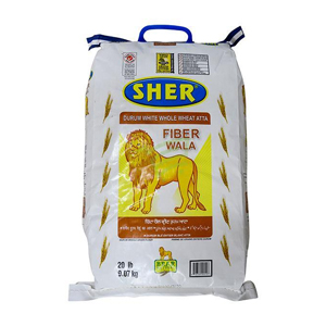 Sher white whole wheat atta (20lb)