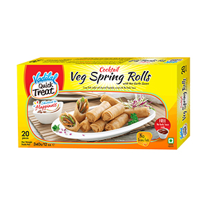 VADILAL VEG SPRING ROLL 340g